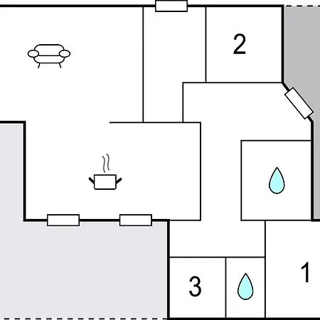 Amazing In With Kitchen Σπίτι διακοπών *